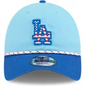 justerbar-bla-bojd-keps-9twenty-4th-july-los-angeles-dodgers-mlb-fran-new-era