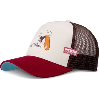 Cap curbată multicolor snapback de Coastal