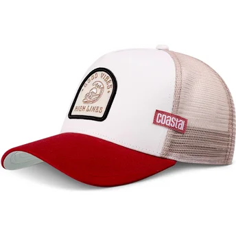 Șepci curbată camionagiu bej snapback High Lines HFT de Coastal