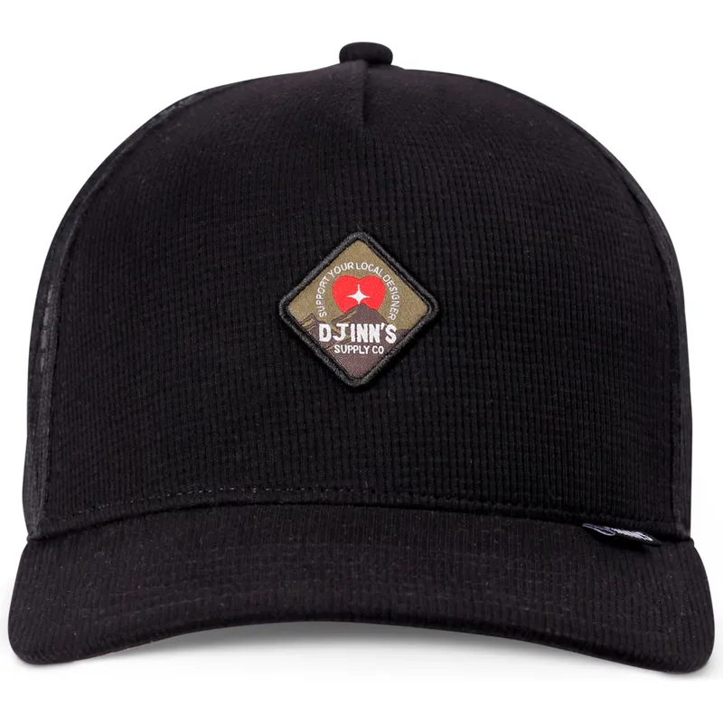 epci-curbata-negru-snapback-mountain-hft-waffle-de-djinns