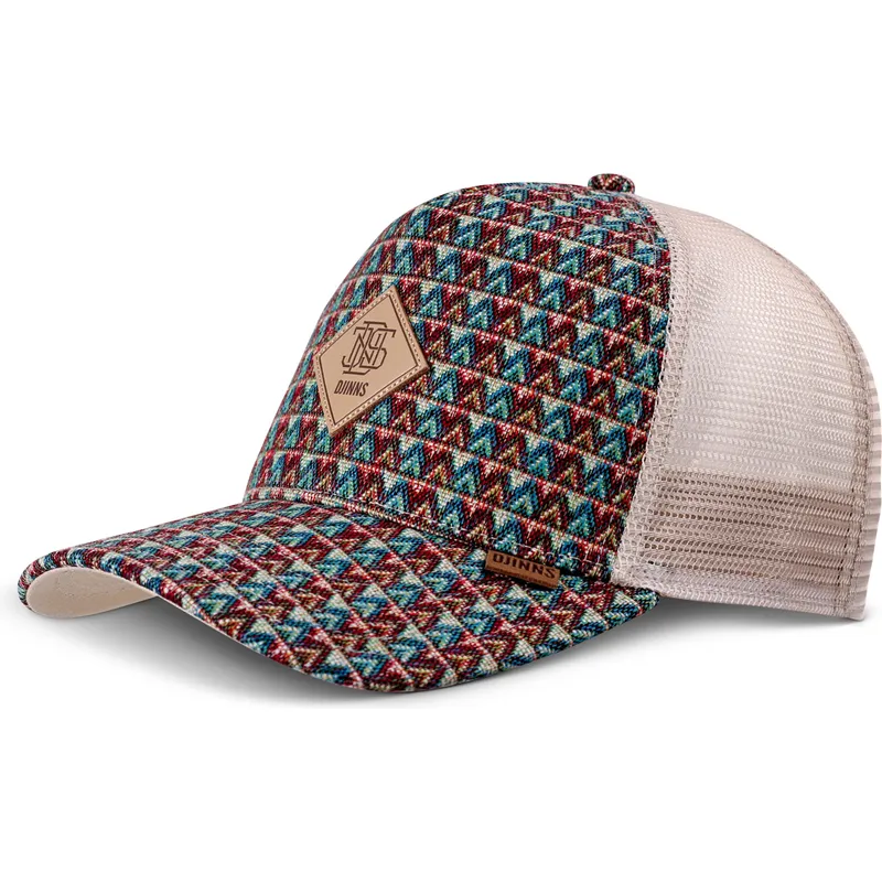 epci-curbata-bej-snapback-hft-colour-triangle-de-djinns