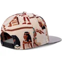 casquette-plate-beige-et-grise-snapback-tutanch-linen-djinns