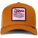 cap-curbata-brown-snapback-de-djinns