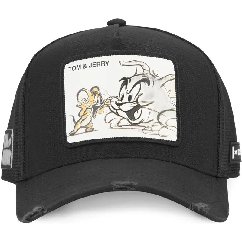 epci-curbata-negru-snapback-taj-pct-tom-i-jerry-looney-tunes-de-capslab