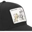 cap-curbata-black-snapback-tom-and-jerry-looney-tunes-de-capslab