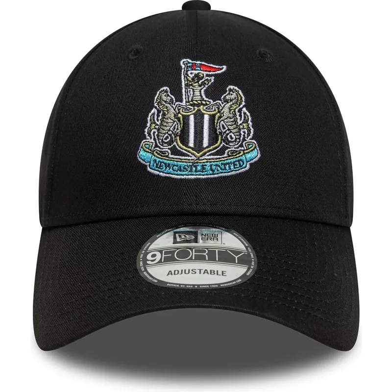 verstellbare-schwarze-9forty-core-kappe-mit-gebogenem-schirm-von-newcastle-united-football-club-premier-league-von-new-era