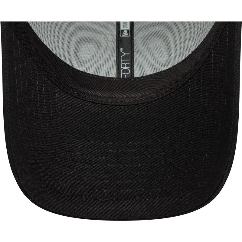verstellbare-schwarze-9forty-core-kappe-mit-gebogenem-schirm-von-newcastle-united-football-club-premier-league-von-new-era