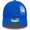 blaue-verstellbare-curved-cap-9forty-flawless-von-racing-bulls-f1-team-formula-1-von-new-era