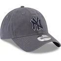 cappellino-curvo-grigio-regolabile-con-logo-blu-9twenty-core-classics-dei-new-york-yankees-mlb-di-new-era