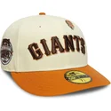 beige-orangefarbene-gebogene-angepasste-59fifty-cap-mit-all-star-spiel-pin-der-san-francisco-giants-mlb-von-new-era