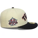 cappellino-curvo-beige-e-blu-navy-aderente-59fifty-all-star-game-pin-dei-texas-rangers-mlb-di-new-era