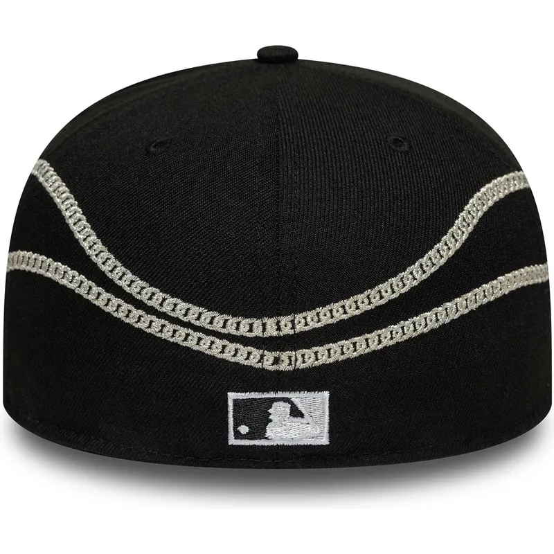 epci-plata-negru-fitted-59fifty-chain-wrap-de-chicago-white-sox-mlb-de-new-era