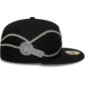 casquette-plate-noire-ajustee-59fifty-chain-wrap-chicago-white-sox-mlb-new-era