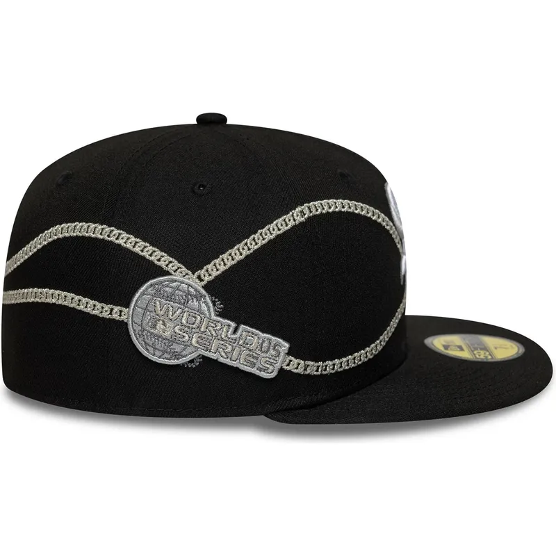 epci-plata-negru-fitted-59fifty-chain-wrap-de-chicago-white-sox-mlb-de-new-era