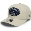 epci-curbata-bej-snapback-9seventy-stretch-snap-patch-de-los-angeles-dodgers-mlb-de-new-era