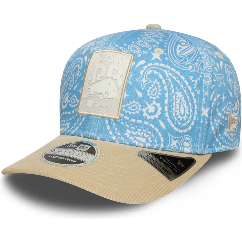 epci-curbata-albastru-snapback-9seventy-stretch-snap-lifestyle-de-racing-bulls-f1-team-formula-1-de-new-era