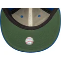 casquette-plate-bleue-ajustable-9fifty-retro-crown-heritage-chicago-cubs-mlb-new-era