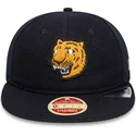 casquette-plate-bleue-marine-ajustable-9fifty-retro-crown-heritage-detroit-tigers-mlb-new-era