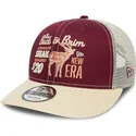 czerwona-i-bezowa-czapka-z-zakrzywionym-daszkiem-snapback-9fifty-cord-od-new-era
