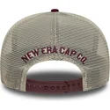 cappellino-curvo-rosso-e-beige-snapback-9fifty-cord-di-new-era