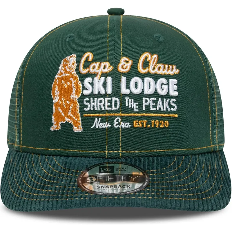 cappellino-curvo-verde-snapback-9fifty-cord-di-new-era