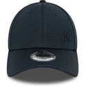 marinbla-kurvad-snapback-keps-med-bla-logotyp-9forty-flawless-mesh-fran-new-york-yankees-mlb-av-new-era