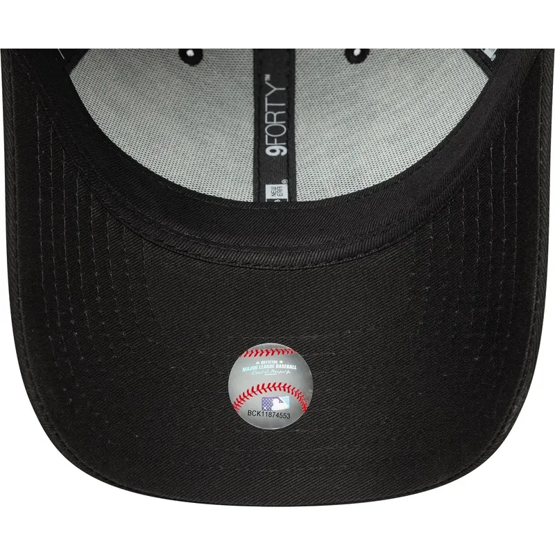 epci-curbata-negru-reglabila-9forty-icon-de-new-york-yankees-mlb-de-new-era