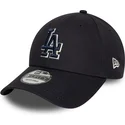 epci-curbata-bleumarin-reglabila-9forty-team-outline-de-los-angeles-dodgers-mlb-de-new-era