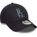 epci-curbata-bleumarin-reglabila-9forty-team-outline-de-los-angeles-dodgers-mlb-de-new-era