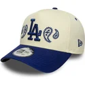 epci-curbata-bej-snapback-a-frame-paisley-de-los-angeles-dodgers-mlb-de-new-era