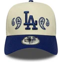 epci-curbata-bej-snapback-a-frame-paisley-de-los-angeles-dodgers-mlb-de-new-era