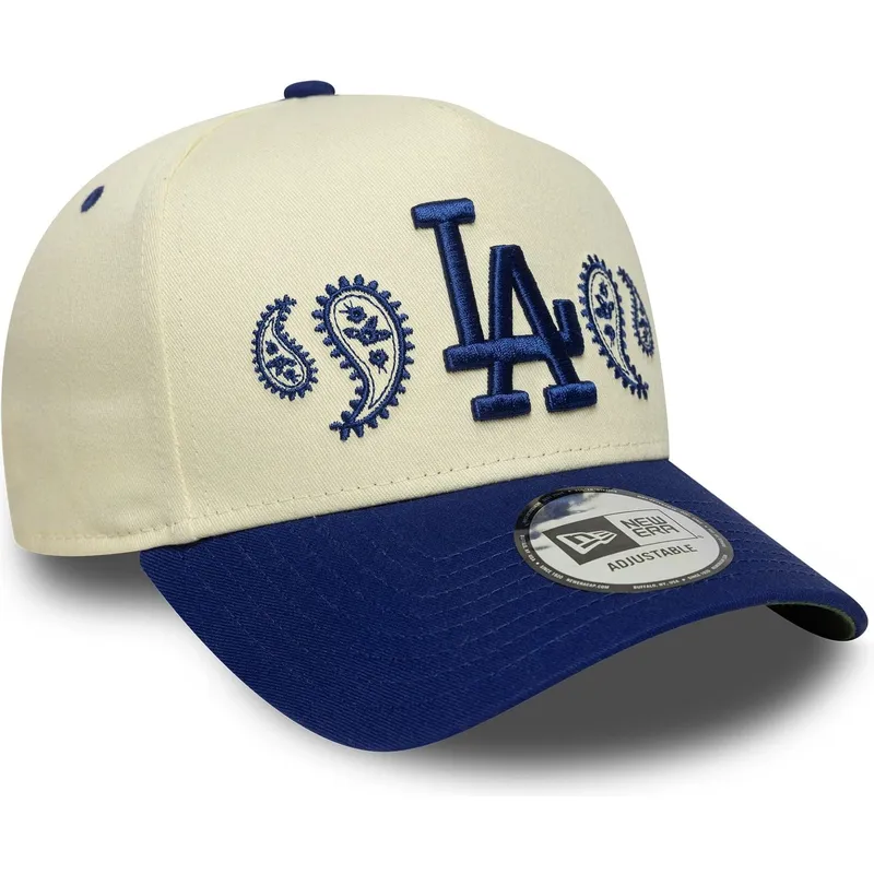 epci-curbata-bej-snapback-a-frame-paisley-de-los-angeles-dodgers-mlb-de-new-era