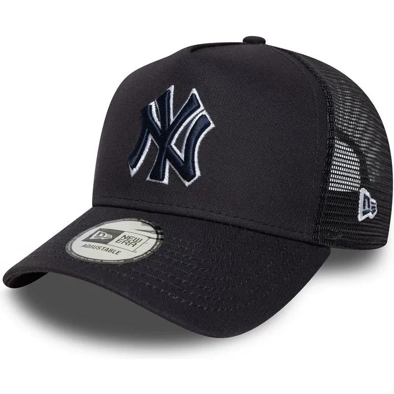 epci-curbata-bleumarin-snapback-a-frame-outline-de-new-york-yankees-mlb-de-new-era