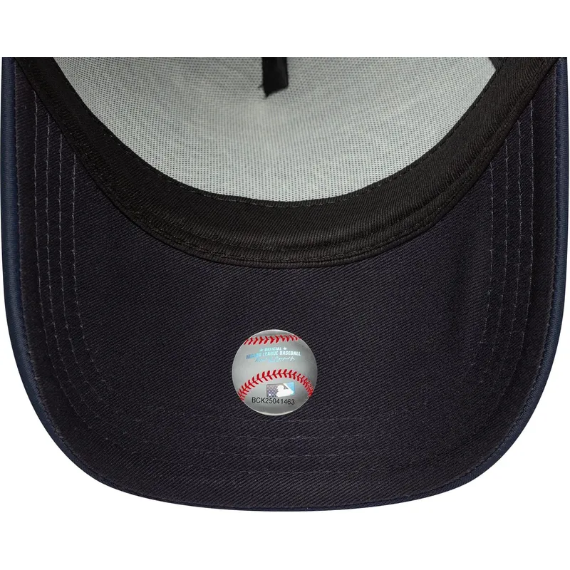 epci-curbata-bleumarin-snapback-a-frame-script-de-new-york-yankees-mlb-de-new-era