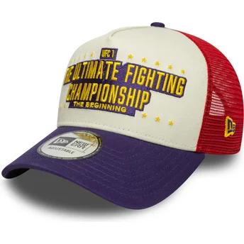 Gorra trucker multicolor A Frame de UFC Ultimate Fighting Championship de New Era