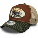 cap-curbata-multicolor-snapback-marron-a-frame-animal-patch-de-bufalo-de-new-era