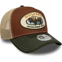 cap-curbata-multicolor-snapback-marron-a-frame-animal-patch-de-bufalo-de-new-era