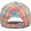 epci-curbata-roz-reglabila-9forty-check-de-new-york-yankees-mlb-de-new-era