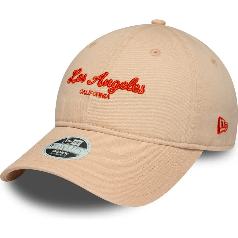 verstellbare-rosa-kappe-fur-damen-9twenty-city-of-los-angeles-von-new-era