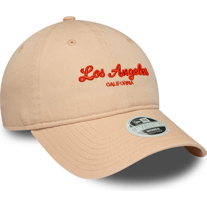 verstellbare-rosa-kappe-fur-damen-9twenty-city-of-los-angeles-von-new-era