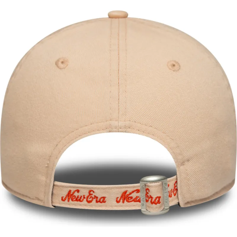 cappellino-rosa-con-visiera-curva-regolabile-da-donna-9twenty-city-di-los-angeles-di-new-era