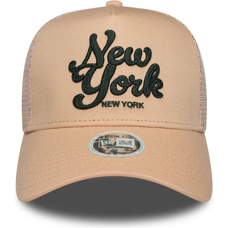 new-era-new-york-city-a-frame-rosa-trucker-cap-fur-damen