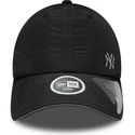 cappellino-curvo-nero-regolabile-da-donna-open-back-flawless-dei-new-york-yankees-mlb-di-new-era
