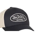 von-dutch-lof-b31-black-and-beige-adjustable-trucker-hat