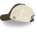 von-dutch-lof-b32-green-and-beige-adjustable-trucker-hat