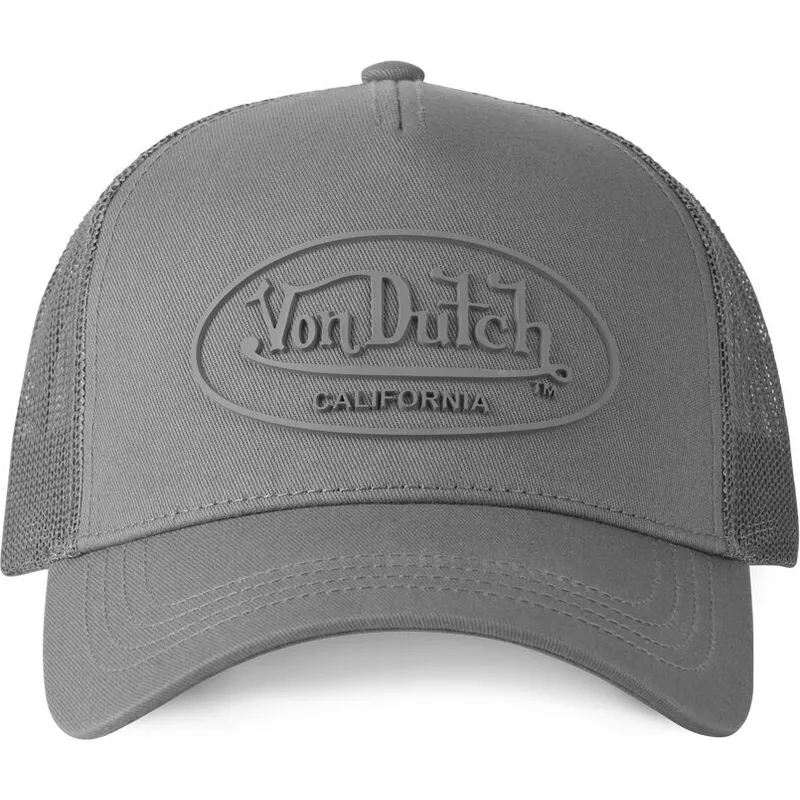 epci-curbata-gri-snapback-log16-de-von-dutch