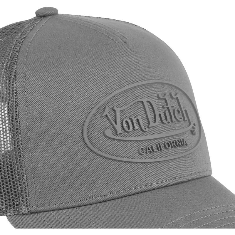 epci-curbata-gri-snapback-log16-de-von-dutch