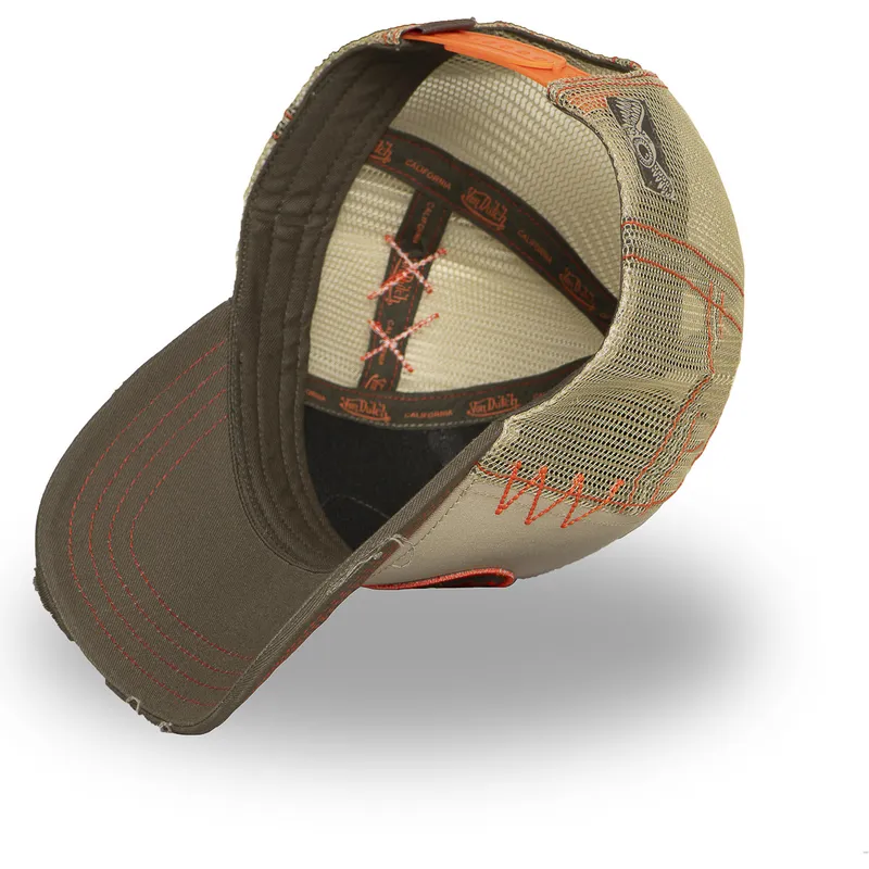 cap-curbata-beige-snapback-de-von-dutch
