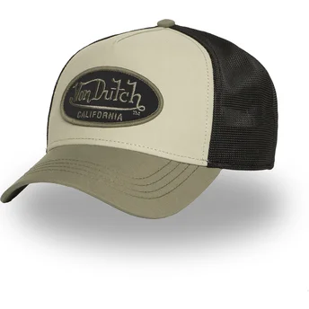 Cappellino trucker verde POLY08 di Von Dutch