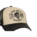 epci-curbata-bej-snapback-crew28-de-von-dutch